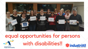 Equal Opportunities for Persons with Disabilities!!